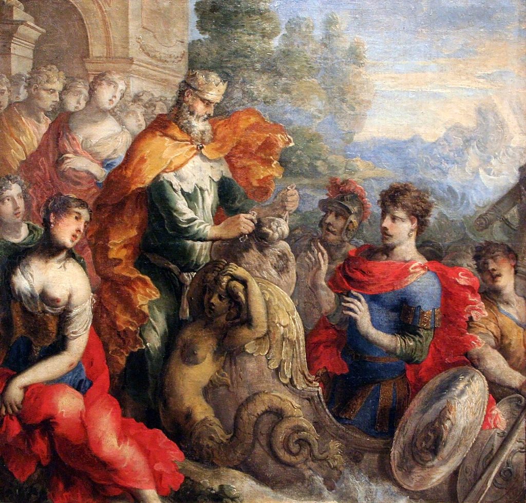 Aeolus and the Bag of Winds