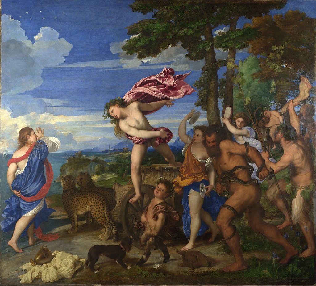 Ariadne and the God Dionysus